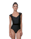 Lulli Burnout Velvet Leotard Gabrielle